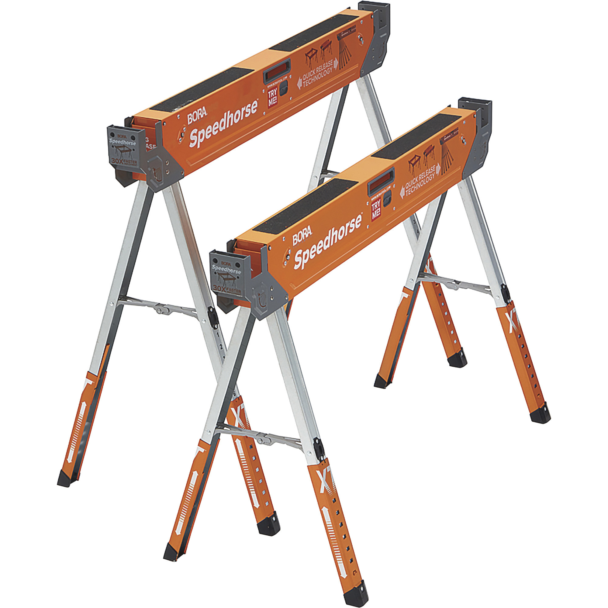 Bora Portamate Adjustable Speedhorse XT Units, Pair, 1500-Lb. Capacity Each, Model# PM-4550T